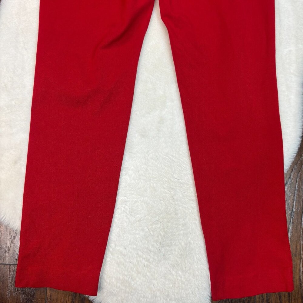 Banana Republic Dress‎ Chino Pants 6 Red Sloan Skinny Ankle Stretch Mid-Rise - Picture 6 of 8